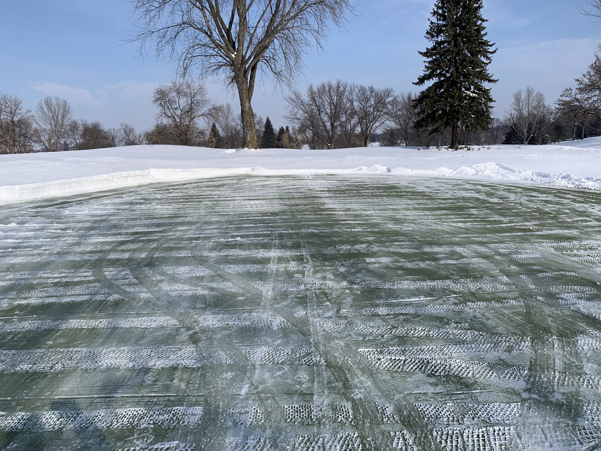 Ice, Ice, and More Ice! - Island View Golf Club